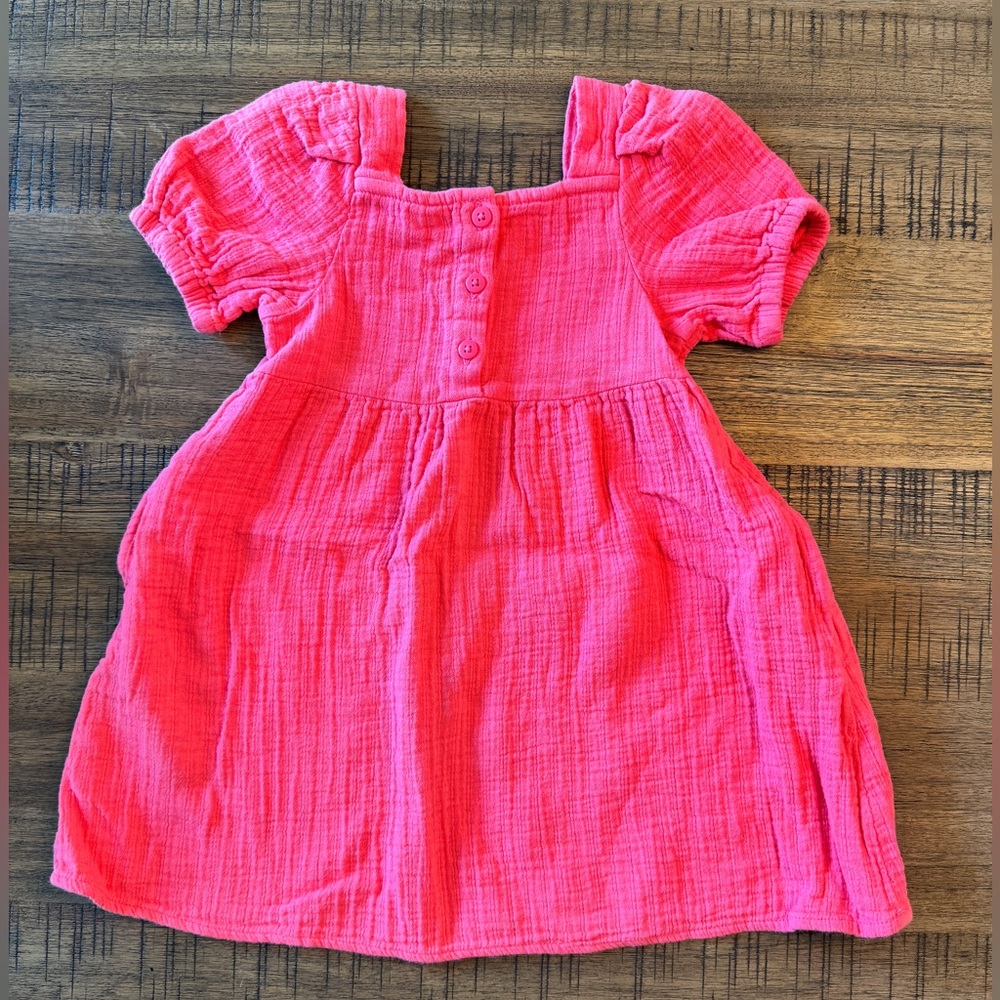 CAT & JACK™ | Toddler Girls' Dress - Dark Pink 4T